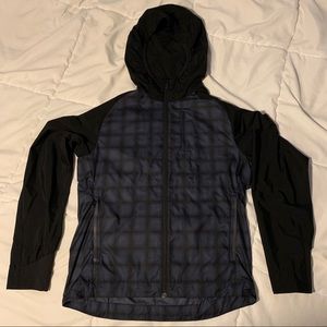 Lulu Lemon Flannel Pattern Rain Jacket